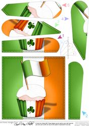 Flying the Flag Ireland Fan Pyramage Topper