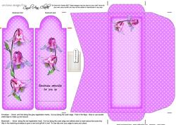 Aqualegia Bookmark Card N Envelope