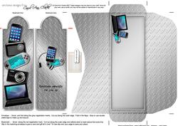 Gadgets N Gizmos Bookmark Card N Envelope