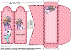 Crafts Bookmark Card N Envelope