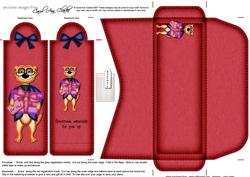 Frank Meerkat's Present Bookmark Card N Envelope