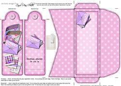 Cardmaking Crafts Bookmark Card N Envelope