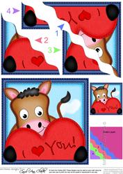 Gi Gi the Horse's Heart Wavy Corner Side Stacker