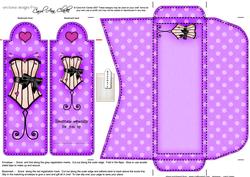 Oh La La! Bookmark Card N Envelope