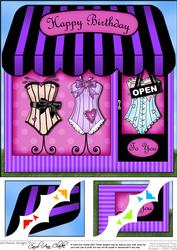 8 x 8 the Little Oh La La Shop Topper