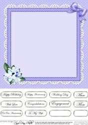 Flower Filled Wheelbarrow Matching 8 x 8 Insert Panel and Gr