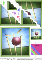 Cricket Scallop Corner Stacker Topper