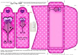 Oh La La! Bookmark Card N Envelope