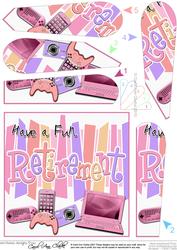 Retirement Gadgets Games N Gizmos Fan Pyramage Topper