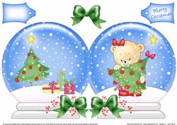 Rosie's Xmas Tree Snow Globe