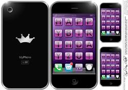 Smart Phone Birthday Shaped Card