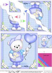Teddy Ed's Balloon Wavy Corner Side Stacker
