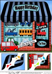 8 x 8 the Little Model Shop Topper