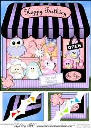 8 x 8 the Little Pet Shop Topper