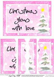 Christmas Greeting Wavey Edged Side Stacker