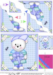 Teddy Ted's Present Wavy Corner Side Stacker