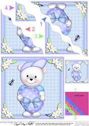 Teddy Ed's Easter Egg Wavy Corner Side Stacker