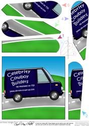 Cowboy Builders Fan Pyramage Topper