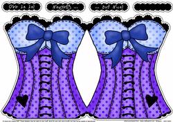 Ohh La La Shaped Card