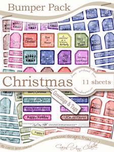 Bumper Value Pack of Christmas Greetings
