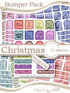Bumper Value Pack of Christmas Greetings