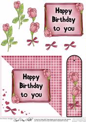 Greeting Card with Decoupage
