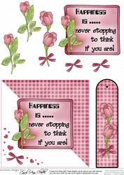 Greeting Card with Decoupage