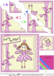 Fairy Twinkletoes and Lace Wavy Corner Side Stacker Topper
