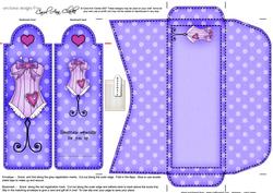 Oh La La! Bookmark Card N Envelope