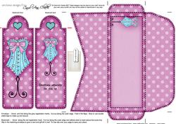 Oh La La! Bookmark Card N Envelope