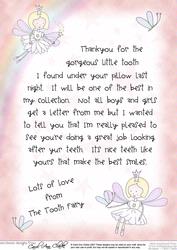 Letter from the Tooth Fairy