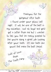 Letter from the Tooth Fairy
