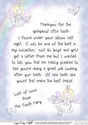 Letter from the Tooth Fairy