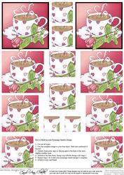 Cup with Rose Pyramage