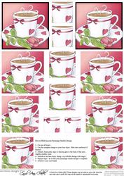 Cup with Rose Pyramage
