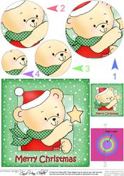 Robert's Christmas Star Circle Pyramage Topper