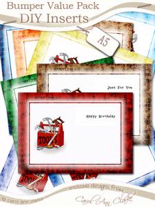 Bumper Value Pack of Men's DIY A5 Inserts