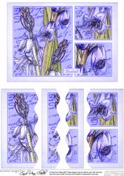 Bluebells Wavey Edged Side Stacker