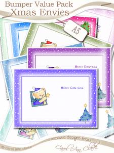 Bumper Value Pack of A5 Christmas Inserts