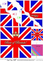 Best of British Wavy Corner Side Stacker Topper