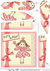 Fairy Twinkletoes and Lace Fan Pyramage Topper
