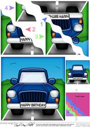 Fun Car Wavy Corner Side Stacker Topper