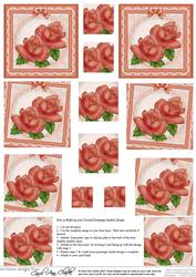 Just Roses Twisted Pyramage Sheet