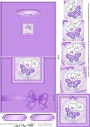 Fluttery Butterfly No-hole Over the Edge N Spiral Pyramid