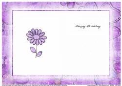 A5 Insert - Shabby Summertime Colours