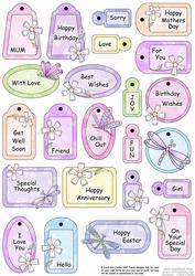Dreamy Dragonfly Greetings & Tags