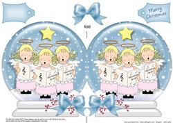 Nativity Xmas Snowglobe