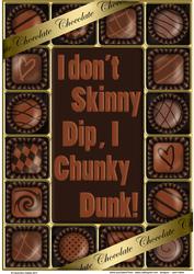 A4 Chocolate Greetings Card Topper