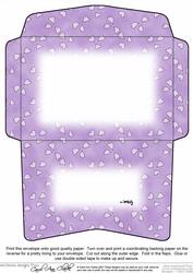 C6 Envelope - Pretty Rose Colours