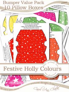 Bumper Value Pack - Christmas Pillow Boxes